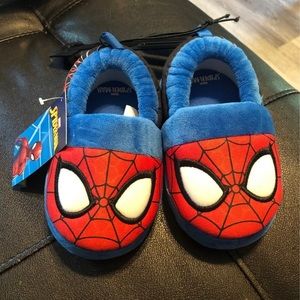 Spider-Man Toddler Slippers Size 5-6